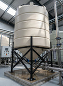 6200 Litre Cone Tank, 15° Angle, UV Polyethylene