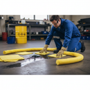 Premium Refill Kit for Chemical Spill Response - Yellow Drum - 65L