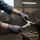 Premium Eco-friendly Nitrile Micro Foam Gloves for Comfort and Grip