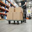 125mm Diameter Heavy Duty Wheel with Grey Rubber Tyre