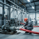 Premium Extra Flexible 10 Bar Butyl Suction & Delivery Hose with PU Blend Cover for Food Applications