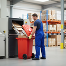 Premium Heavy-Duty Wheeled Bin - EN 840 Certified Waste Container