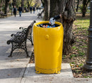 Open Top Litter Bin 95L, 470mm Compact Footprint