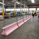 Premium Heavy Duty Pedestrian Mesh Top Barrier - Crash Tested Road Safety Solution