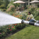 Lever Operated Fire Hose Nozzles – Alloy – Adjustable Spray – Firefighting & Dust Suppression