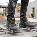 Premium Heavy Duty Waterproof Work Boots with Composite Toe, Anti-Puncture Sole, and Insulated Outsole for Cold Weather Protection