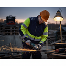 Premium High Visibility Waterproof Softshell Jacket with Reflective Features and Adjustable Cuffs for Ultimate Comfort