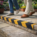 Anti-Slip Stair Nosing – Yellow/Black – 3mm GRP – Indoor/Outdoor Use