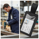 Premium Detachable ID Pocket with Button Closure for Secure Identification - High-Quality Professional Grade for Industrial and Commercial Applicat...