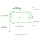 Steel Self-Closing Safety Gate – Adjustable Width, Heavy-Duty Design