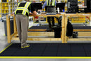Interlocking Solid Top Static Dissipative Anti-Fatigue Matting