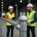 Galvanised Domed Cap – Mild Steel Tube End Cap for Handrails