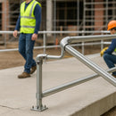 DDA Handrail Elbow – 90° Internal Corner, 42.4mm