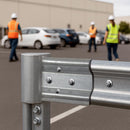 Pedestrian End – Galvanised Terminal for Crash Barrier Systems