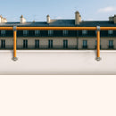 Railing Side Support – Wall Mount Clamp for 33.7mm to 48.3mm Tube