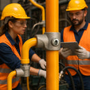 Offset Swivel Clamp – Adjustable Tee Fitting, 33.7mm to 48.3mm Tube