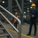 Raked Steel Tube Return Bend – 450mm Centres, 300mm Tail, Various Angles