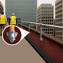 Structural Side Palm Fix – Flush Wall Mount, 33.7mm to 48.3mm Tube