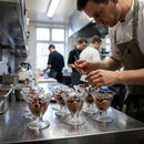 Petit Coupe Dishes – 130ml – Machine-Made Glass, Wavy Rim – Dessert & Catering