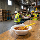 Polypropylene Spoons – Yellow – Pack of 12 | Durable Material | Lightweight | Commercial Use