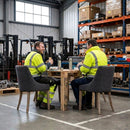 Dining Chairs – Weathered Oak – Wood | N/A | N/A | Commercial – Indoor