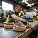 Round Steel Trays – 165mm – Durable Steel | 1.5mm Thickness | Commercial Grade – Indoor/Outdoor