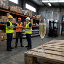 Champagne Flutes – 180ml – Crystal | Lightweight | 6 Pack – Indoor/Outdoor