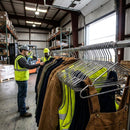 Chrome Plated Steel Hangers – 50 Pack – Steel | Durable | 5kg Load Capacity | Commercial – Indoor