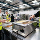 Electric Bain Marie – Heavy Duty Countertop – Versatile Food Holding – Commercial Kitchen
