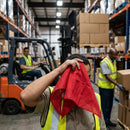 Chef Neckerchief – Red – 80% Recycled Polyester, 20% Cotton – Kitchen & Hospitality