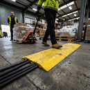 Yellow Ramp Strip – 1m Length – Durable PVC | 5mm Thickness | Non-Slip Surface – Indoor/Outdoor
