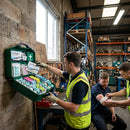 Large Workplace First Aid Kit – Green – Recycled Plastic, BS 8599-1:2019 Compliant – Workplace & Industrial Use