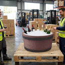 Wine and Champagne Bucket – Barrel End – Durable Metal | 2mm Thickness | 5L Capacity | Commercial – Indoor/Outdoor