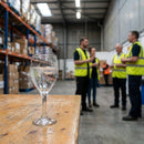 Teardrop Goblets – 350ml/12oz, LCE at 175ml, 12 Pack – Strengthened One-Piece Glass – Commercial Bar & Restaurant