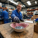 Steelite Craft Raspberry Bowls – 130mm – Durable Stoneware | 12 Pack – Commercial Use