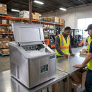 Countertop Ice Machine – 15kg Output – Stainless Steel | Commercial Grade – Indoor/Outdoor