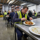 Steelite Contour White Plates – 252mm – Durable Porcelain | 6mm Thickness | Commercial Grade – Indoor
