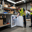 Undercounter Freezer – 128L – White – Compact High Capacity – Commercial Kitchen
