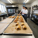 Compostable Unbleached Greaseproof Paper – 380 x 275mm – Chlorine-Free, Oil & Grease Resistant – Bakery, Café & Deli Use