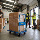 Folding Platform Sack Truck – 100kg Load Capacity – Steel | 3mm Thickness – Warehouse Use