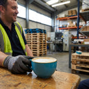 Cafe Cappuccino Cups – 236ml – Java Blue Ceramic – Commercial Beverage Service