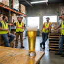 Pilsner Beer Glasses – 340ml/12oz – Flare Shape, Durable, Dishwasher Safe – Bar & Home Use