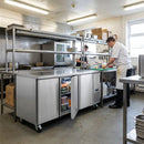 Counter Freezer – 417Ltr – Triple Door | Commercial Grade | Indoor Use