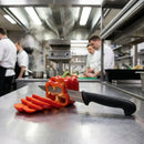 Chef Knife – 15.5cm Black – Stainless Steel | 2mm Thickness | Commercial Grade – Kitchen Use