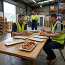 Oblong Plates – 330 x 110mm – Durable Porcelain | 6 Pack – Commercial Use