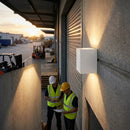 Outdoor Wall Light – White – Durable Material | Weather Resistant | IP65 Rated – Outdoor