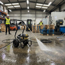 Professional Cold Pressure Washer – Cage Frame – Heavy Duty – Industrial, Commercial Use