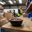 Crocker Bowl – 125mm Brown – Durable Plastic | Lightweight | Commercial – Indoor