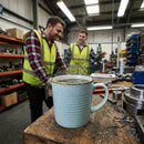 Round Chip Mugs – 285ml Duck Egg Blue – Strong Ceramic – Commercial Tableware