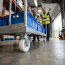 Polar Castor – Single – Durable Plastic | 50mm Diameter | 100kg Load Capacity | Industrial – Indoor/Outdoor